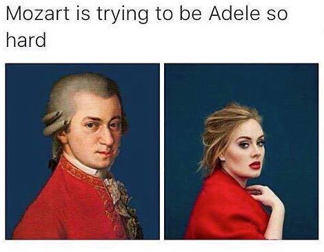 Mozart Humor