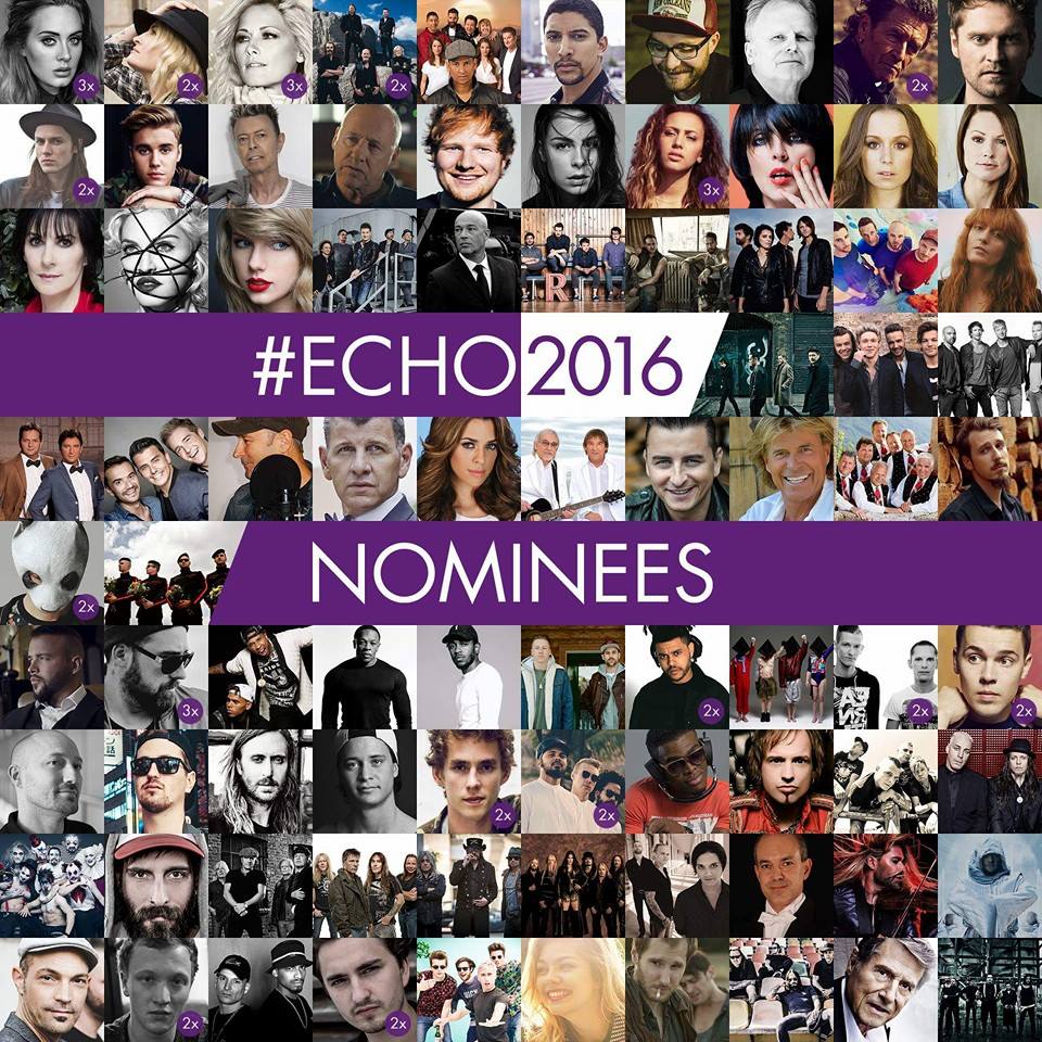 echo nominees